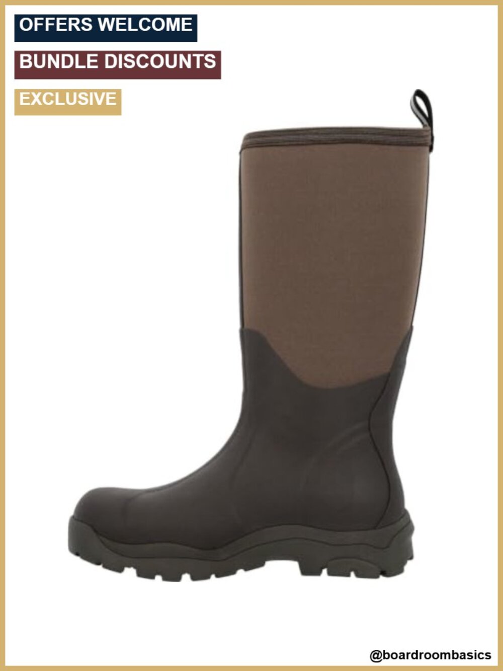Women's Waterproof Neoprene Knee-High Work Boot